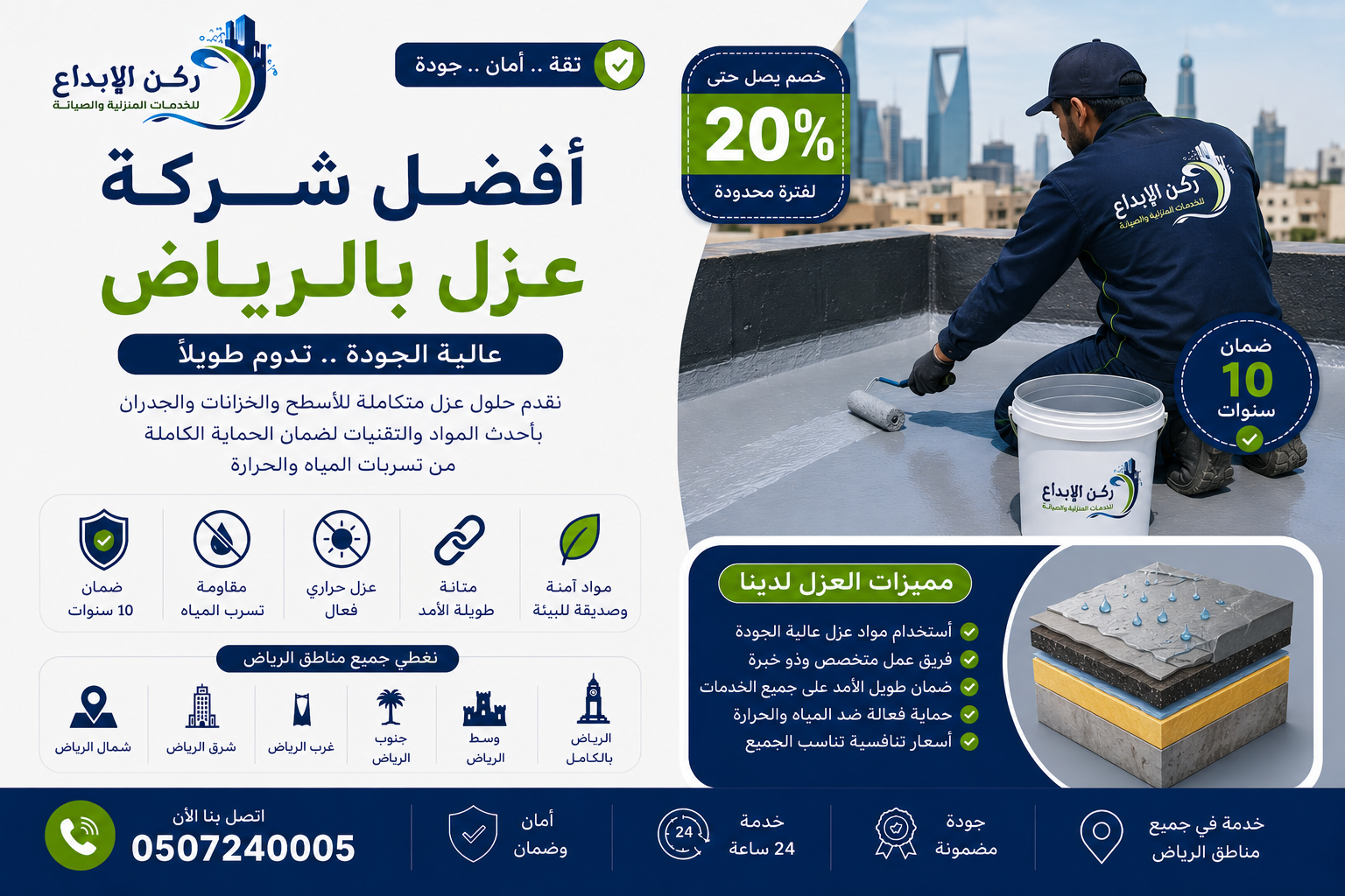 افضل شركة عزل بالرياض