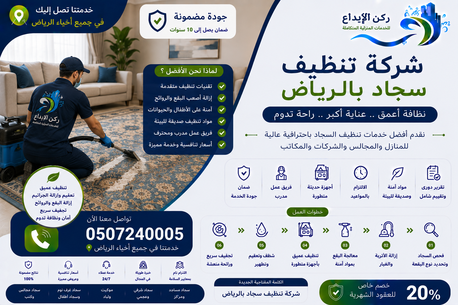 شركة تنظيف سجاد بالرياض