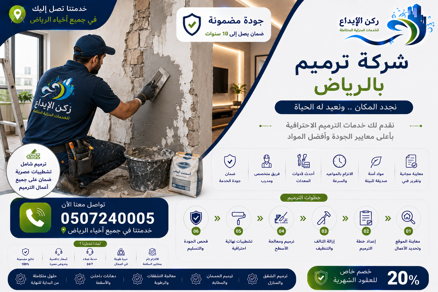 شركة ترميم بالرياض