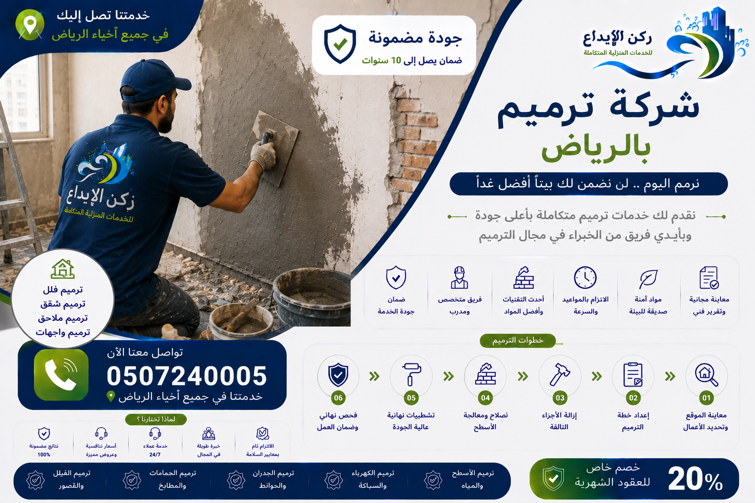 شركة ترميم بالرياض