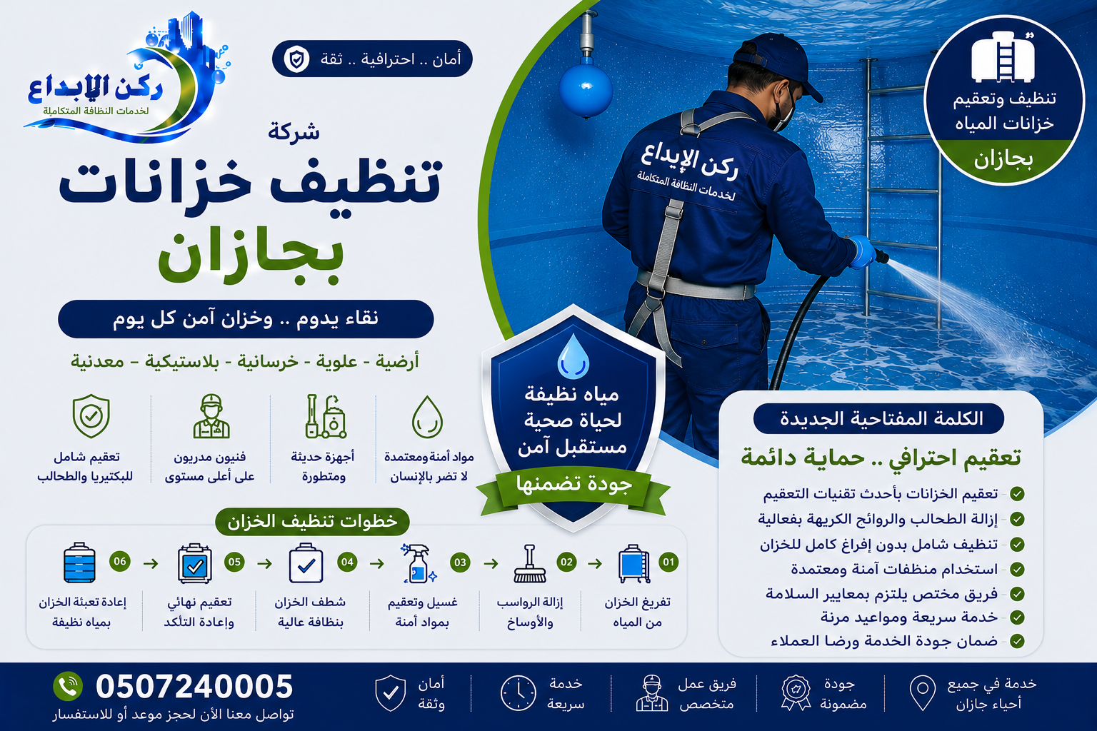 شركة تنظيف خزانات بجازان