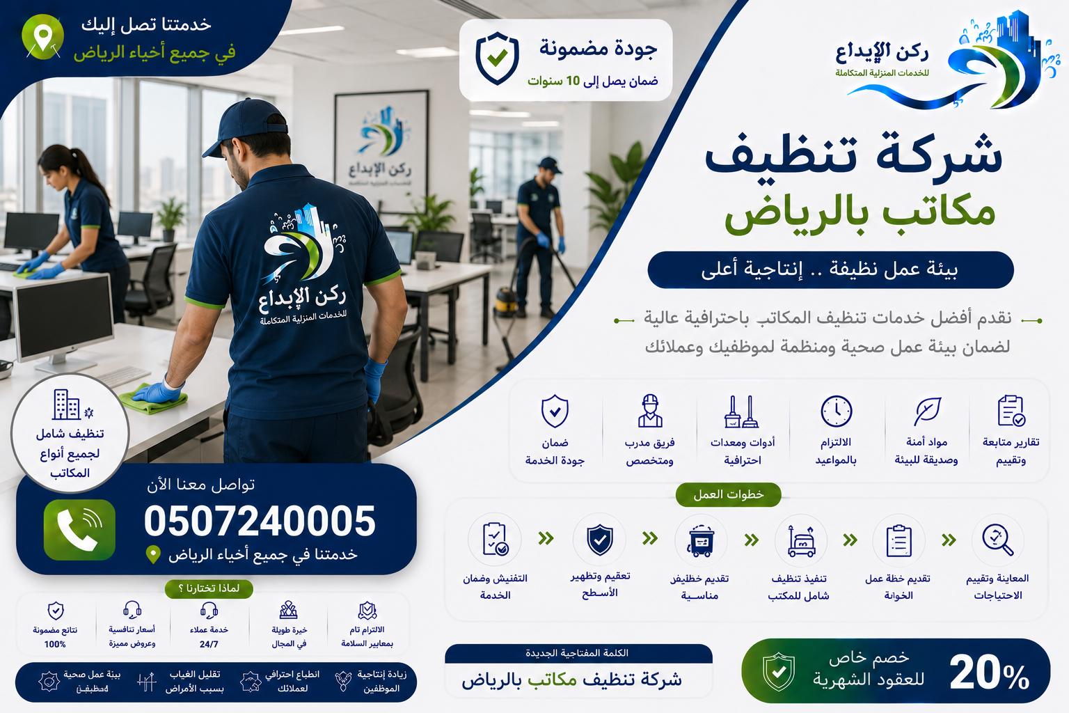 شركة تنظيف مكاتب بالرياض