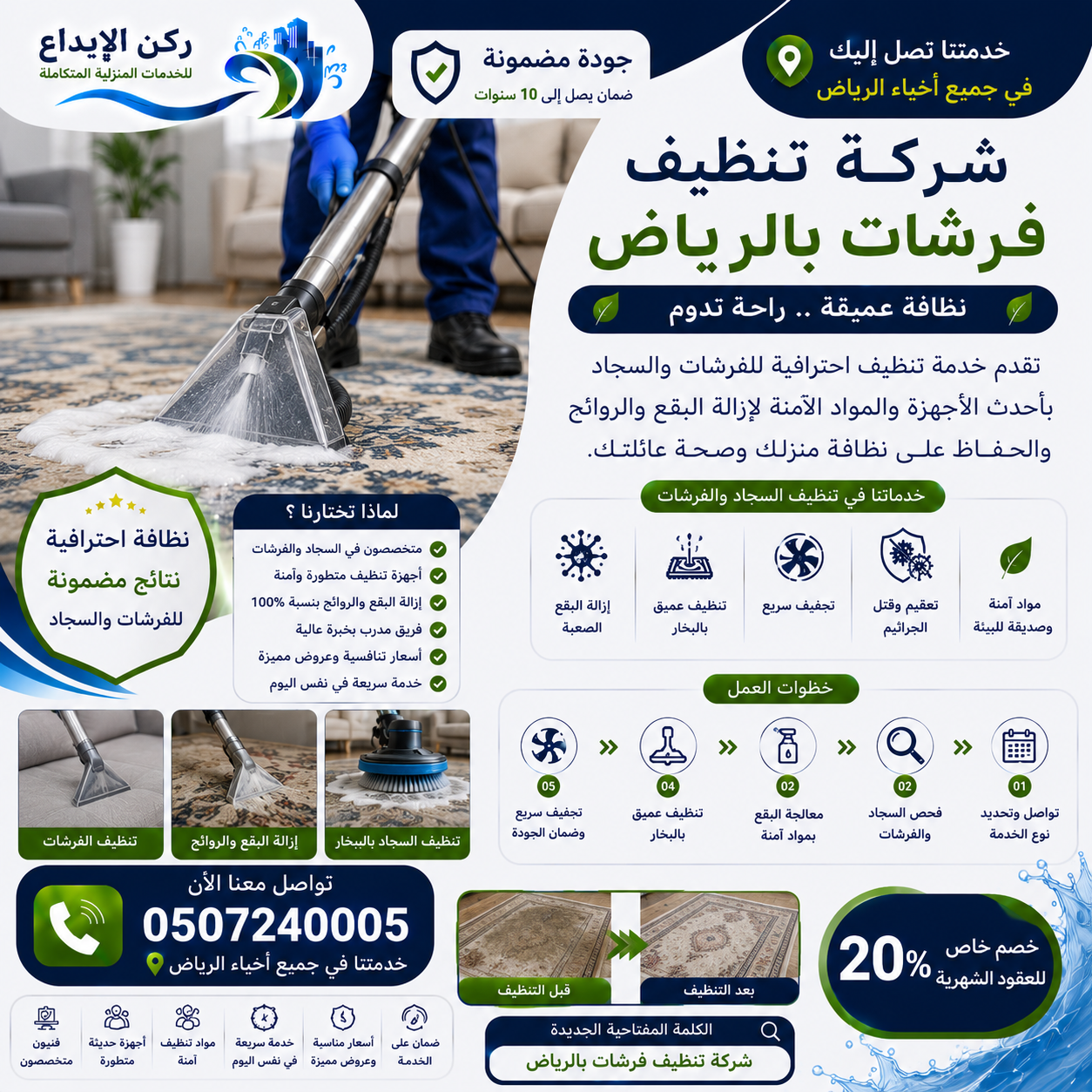 شركة تنظيف فرشات بالرياض