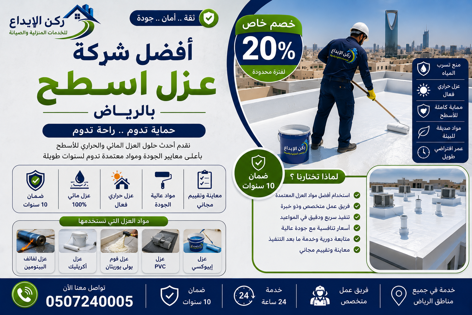 افضل شركة عزل اسطح بالرياض
