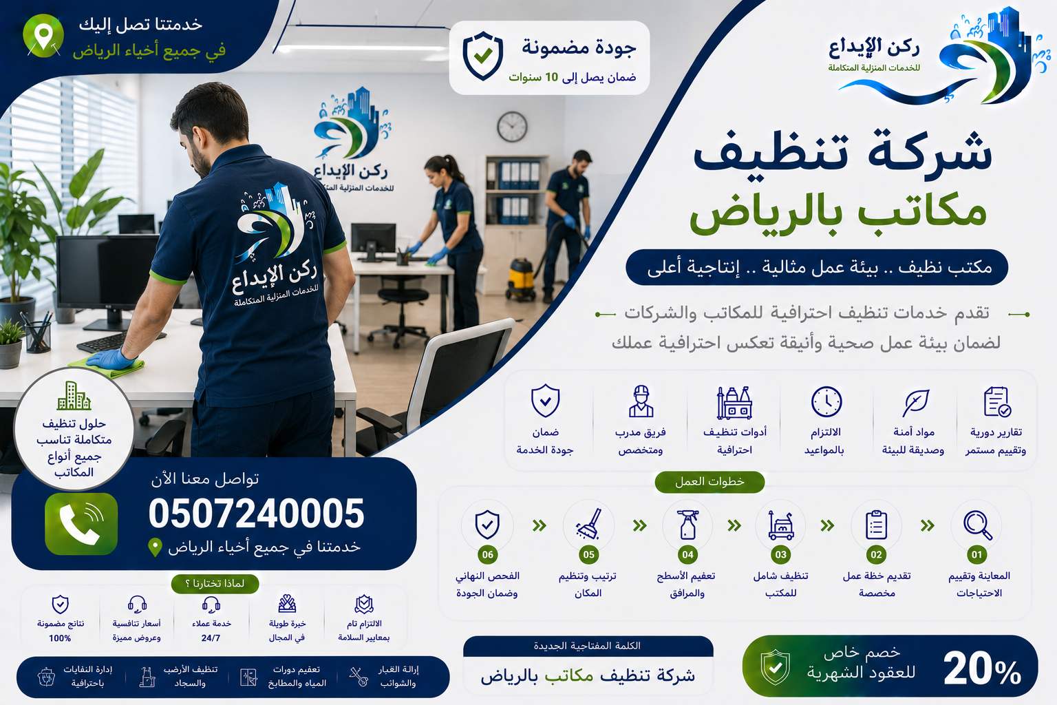 شركة تنظيف مكاتب بالرياض